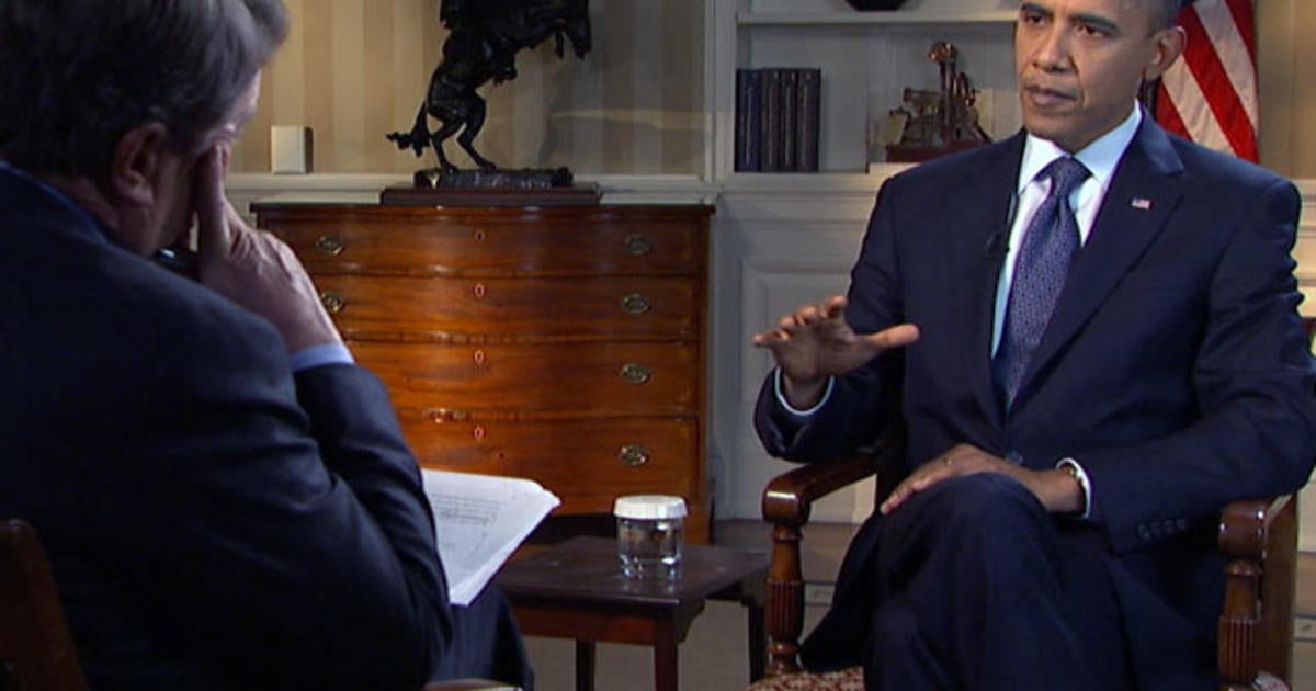 Obama The Full 60 Minutes Interview CBS News