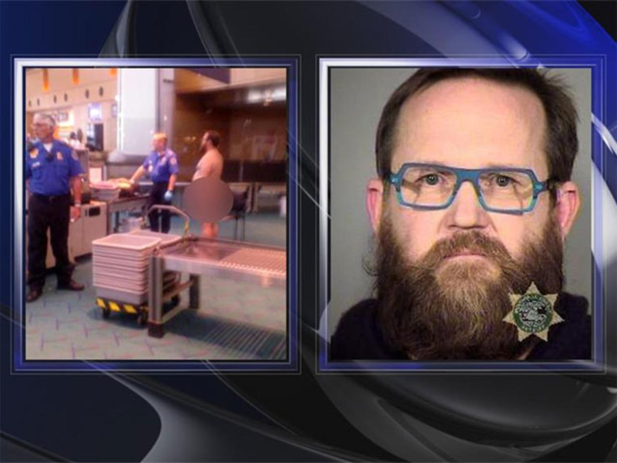 John E Brennen Arrested For Getting Naked At Portland International Airport To Protest Tsa