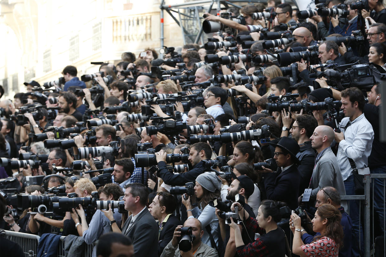Толпа журналистов
