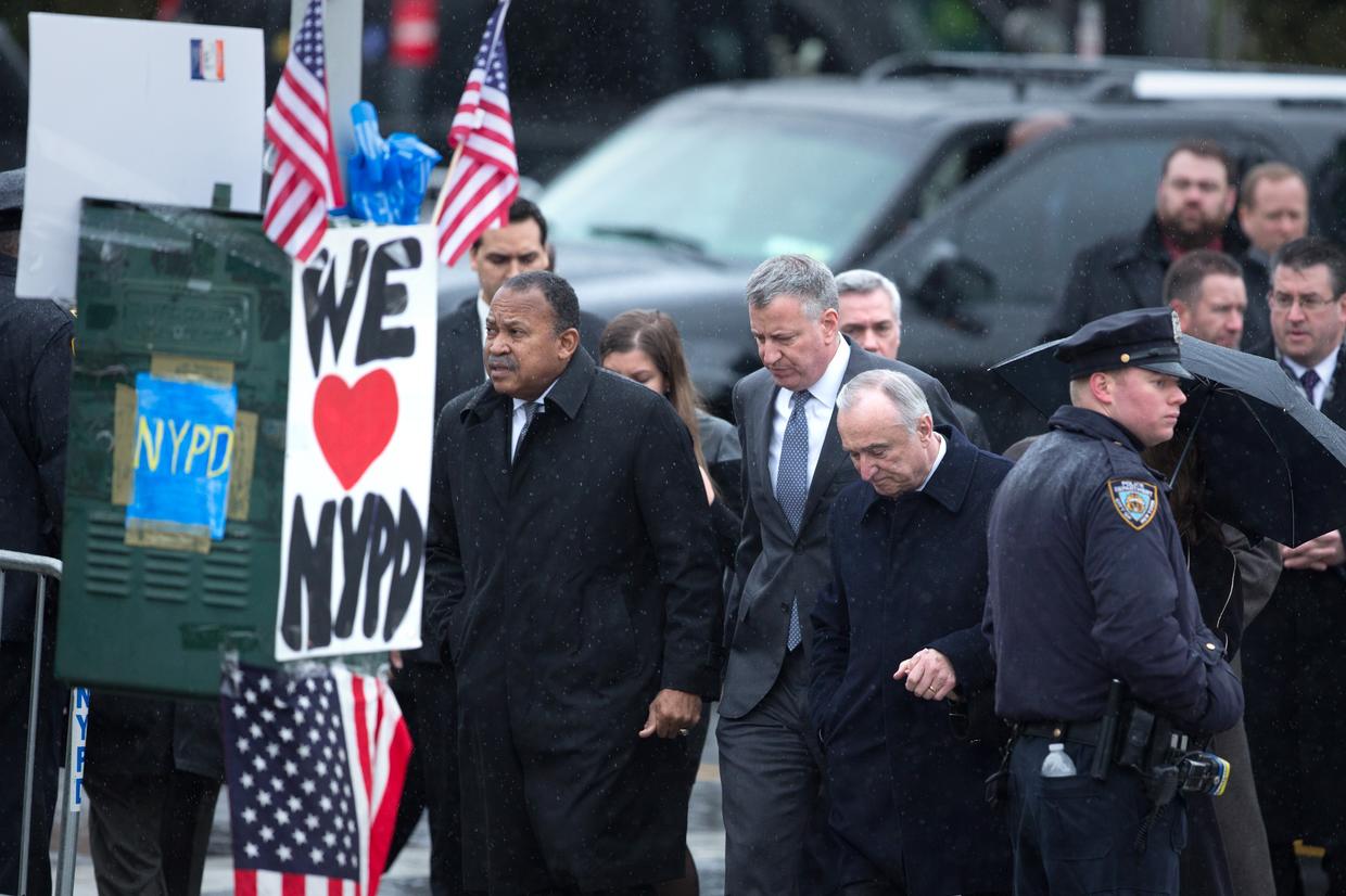 Slain NYPD Officers Mourned