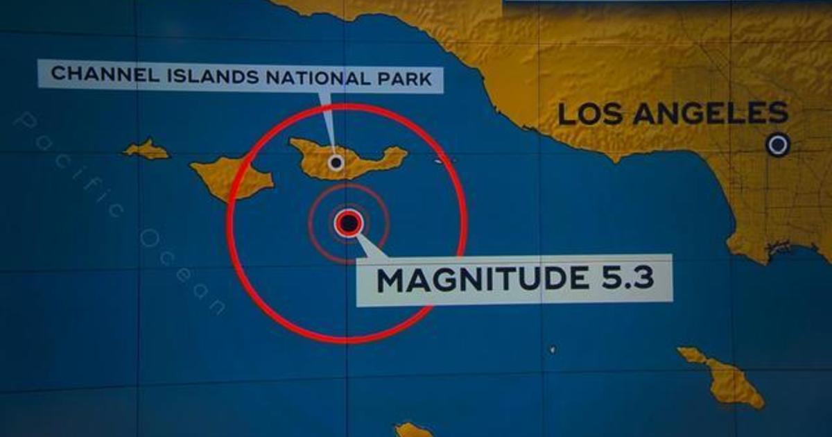 Southern California Hit With 5 3 Magnitude Earthquake CBS News