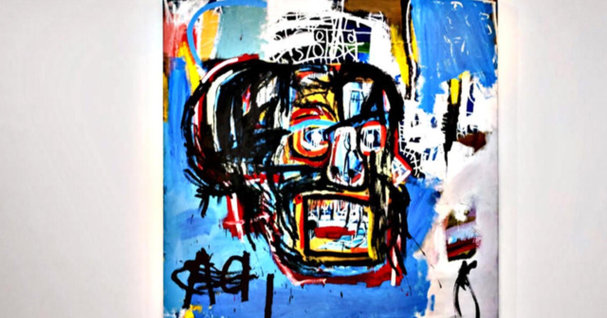 Million Basquiat Painting Makes History Cbs News