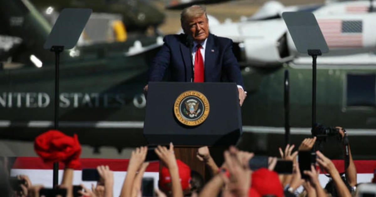 Trump Holds Rallies In Arizona As He Fights To Win Battleground States