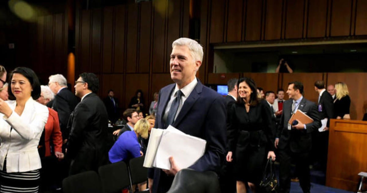 Senate Confirms Judge Neil Gorsuch To Supreme Court CBS News