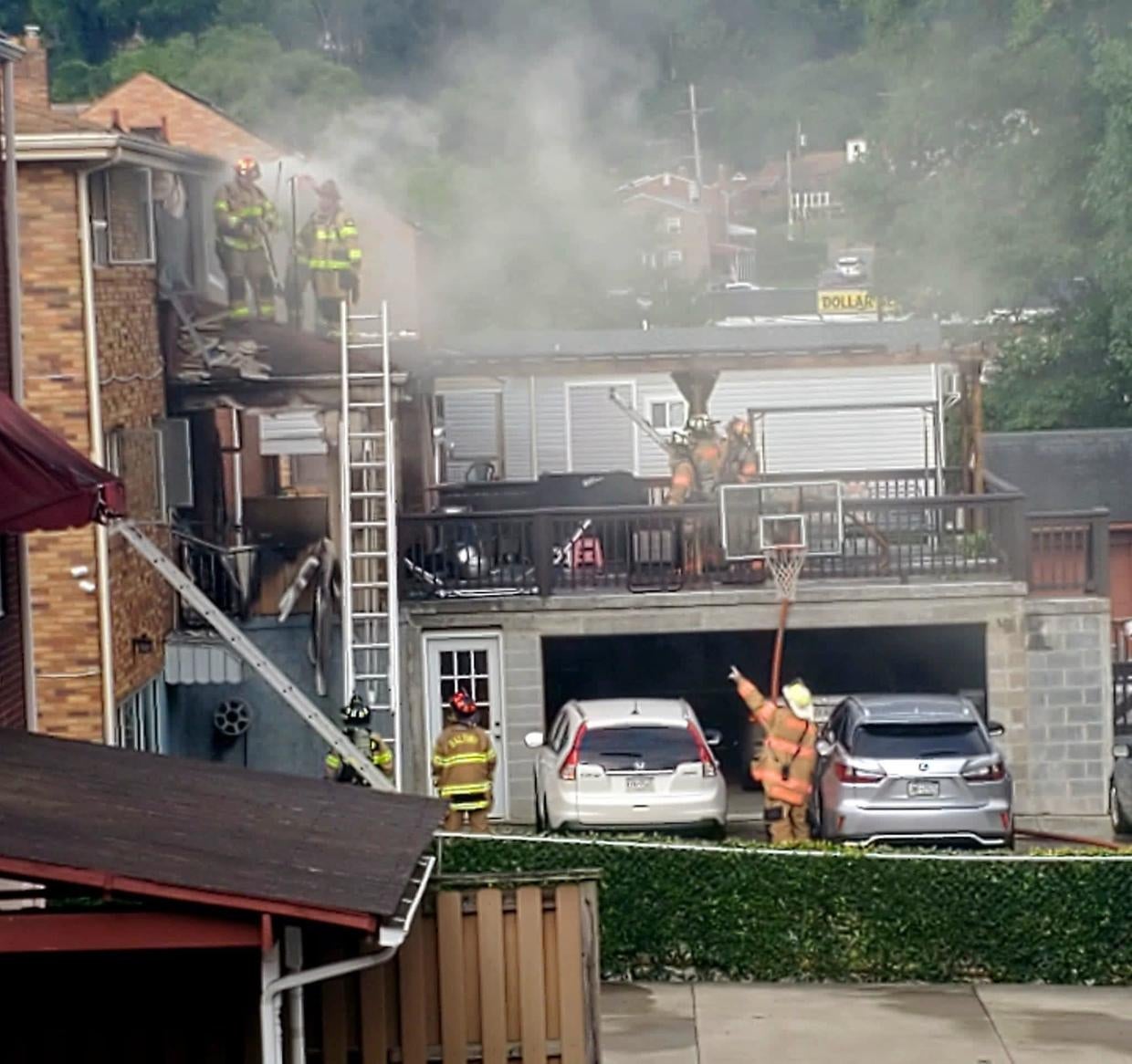 Crews Respond To Deck Fire In Brentwood CBS Pittsburgh