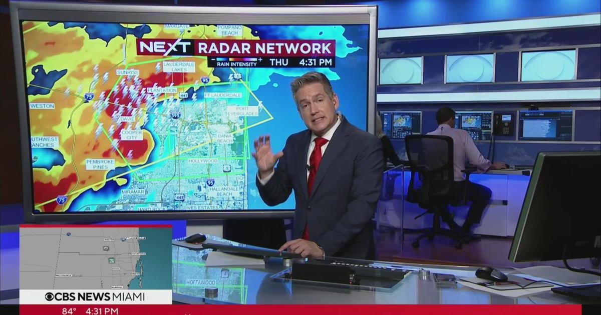 Flash Flood Warning Issued For Parts Of Broward Cbs Miami