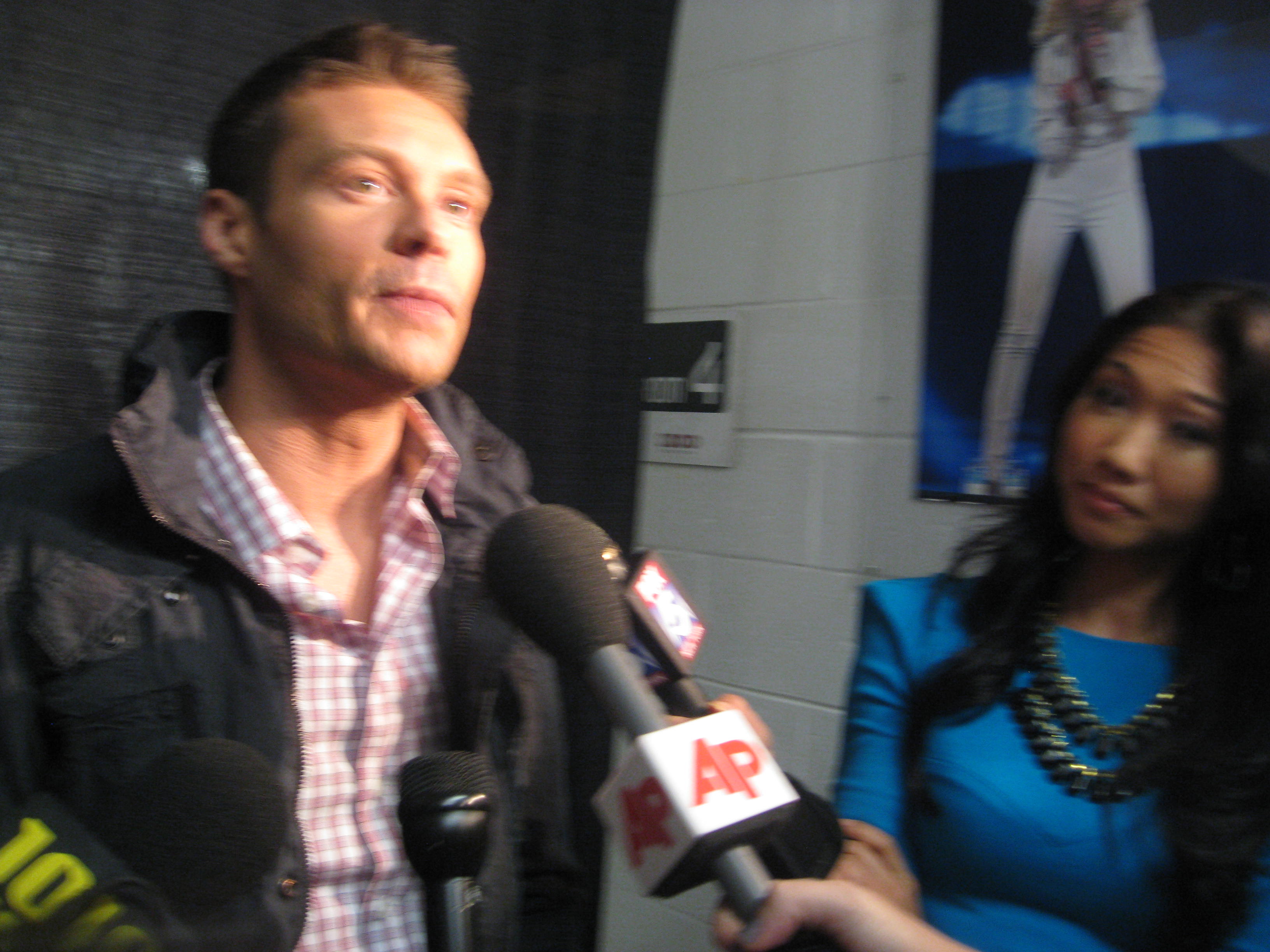 Ryan Seacrest At New Jersey Auditions 