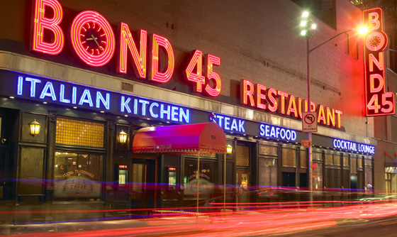 Bond 45 Restaurant 