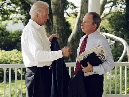 Biden, Bloomberg 