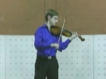 Tyler Clementi On Violin 