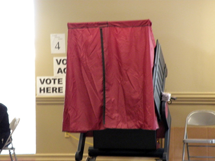 New Jersey Voting Booth 
