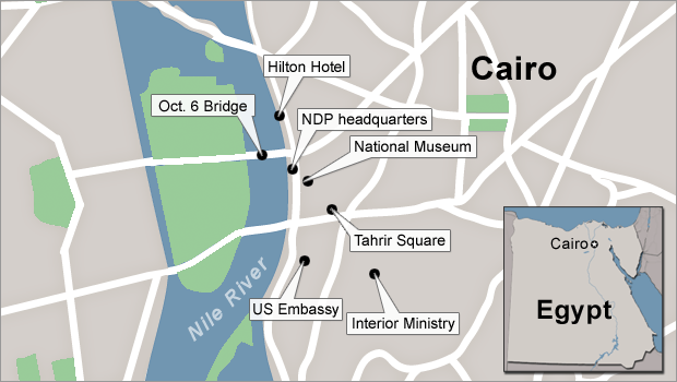 CORRECT Map Cairo 