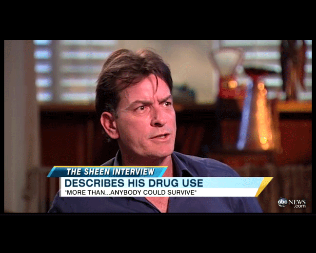 Charlie Sheen on Good Morning America 