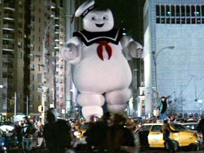 Stay Puft Marshmallow Man from 'Ghostbusters' 