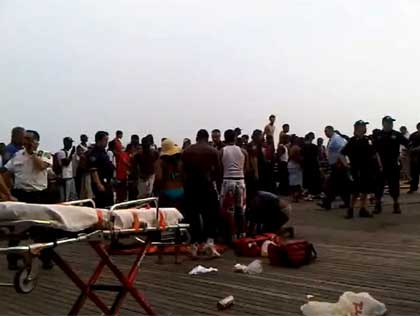 Brighton Beach Boardwalk Shooting 