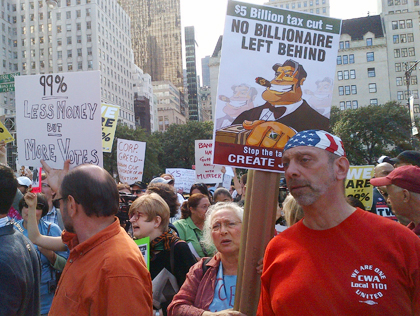 Occupy Wall Street Millionaires March 