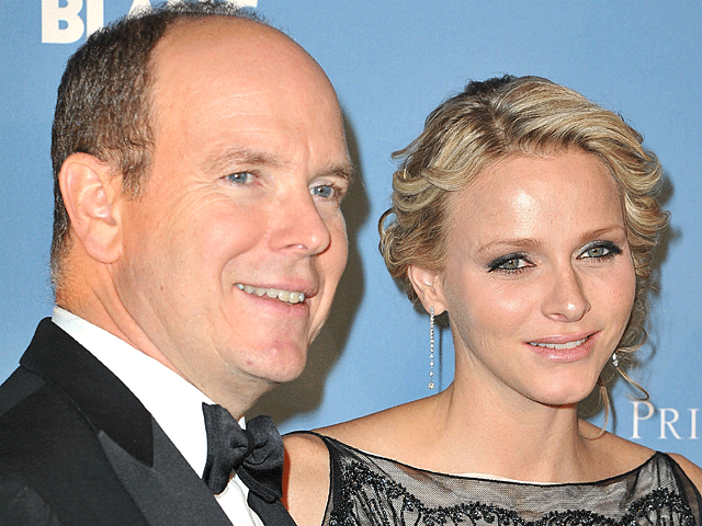 Prince Albert II and Princess Charlene of Monaco attend the Princess Grace Awards Gala Nov. 1, 2011, in New York. 