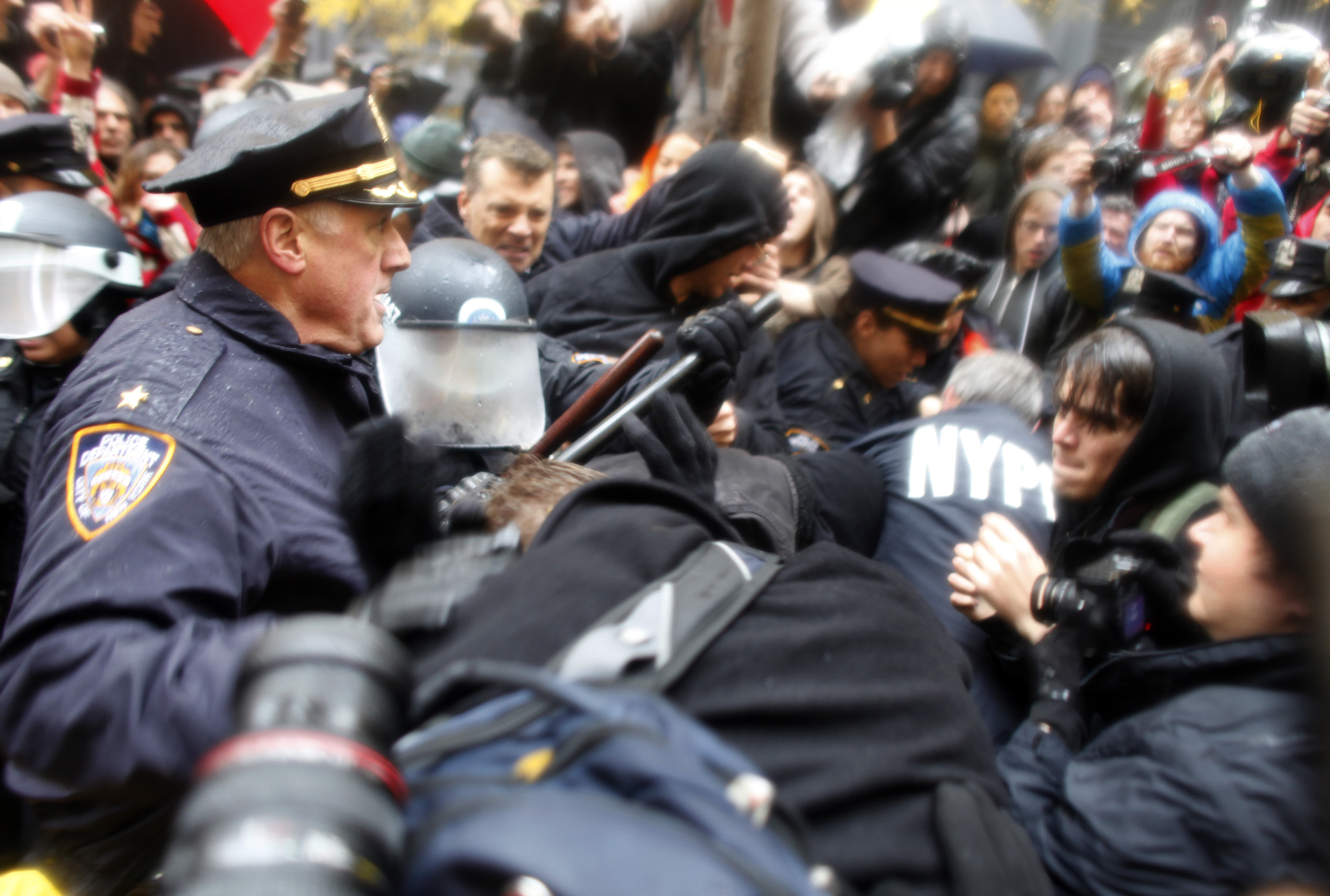 Occupy Wall Street Holds Major Day Of Action In New York City 