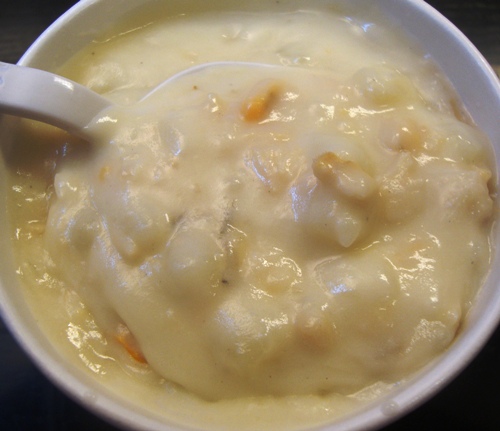 Clam Chowder From Luke's Lobster 