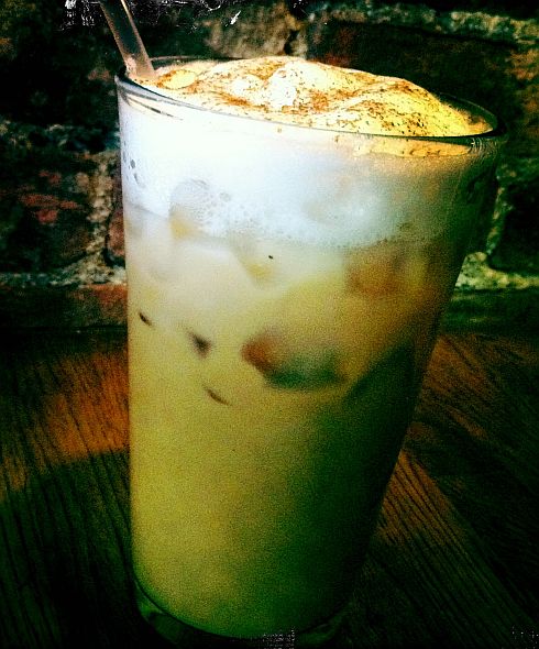 Iced Cappucino from the Grey Dog 