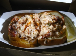 Lobster Roll at Catch of the Day at Citi Field 