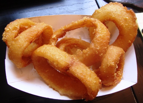 Onion Rings From GO Burger Truck 