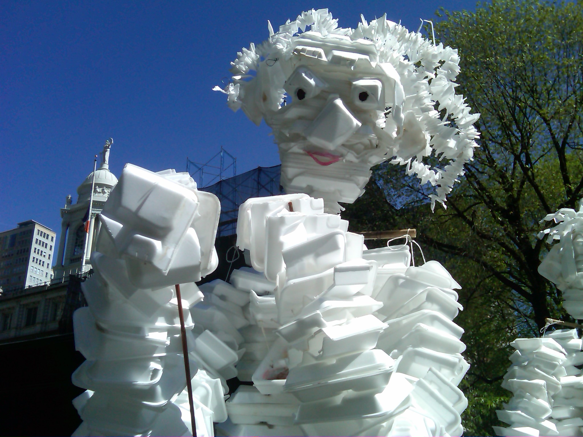Styrofoam Marionette City Hall 