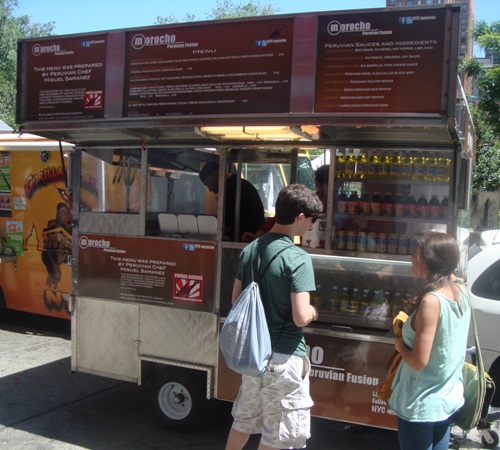 Peruvian Fusion Cuisine From Morocho Food Cart 