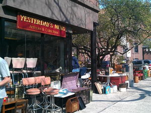 Shopping &amp; Style Antiques, Yesterday's News/Brownstone Treasures 