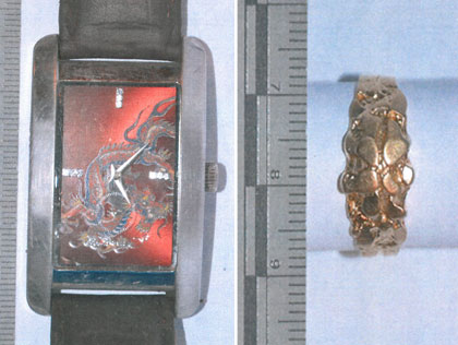 NJ Unidentified Man Watch And Ring 