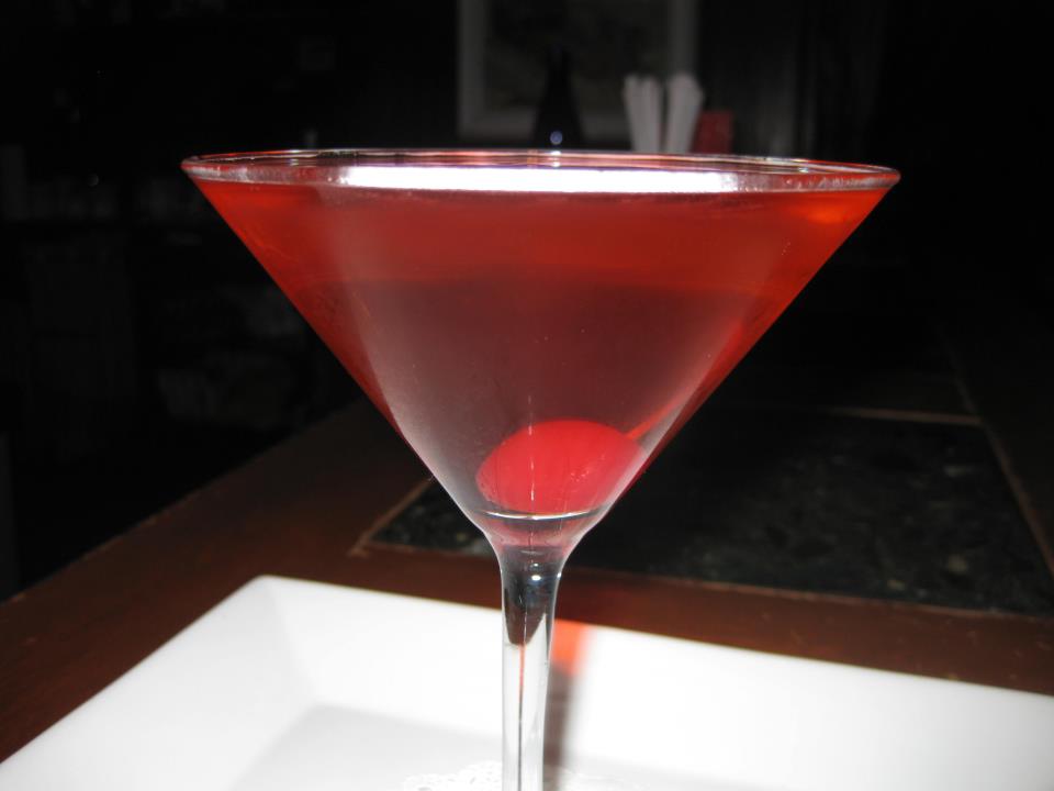 Wild Cherry Martini 