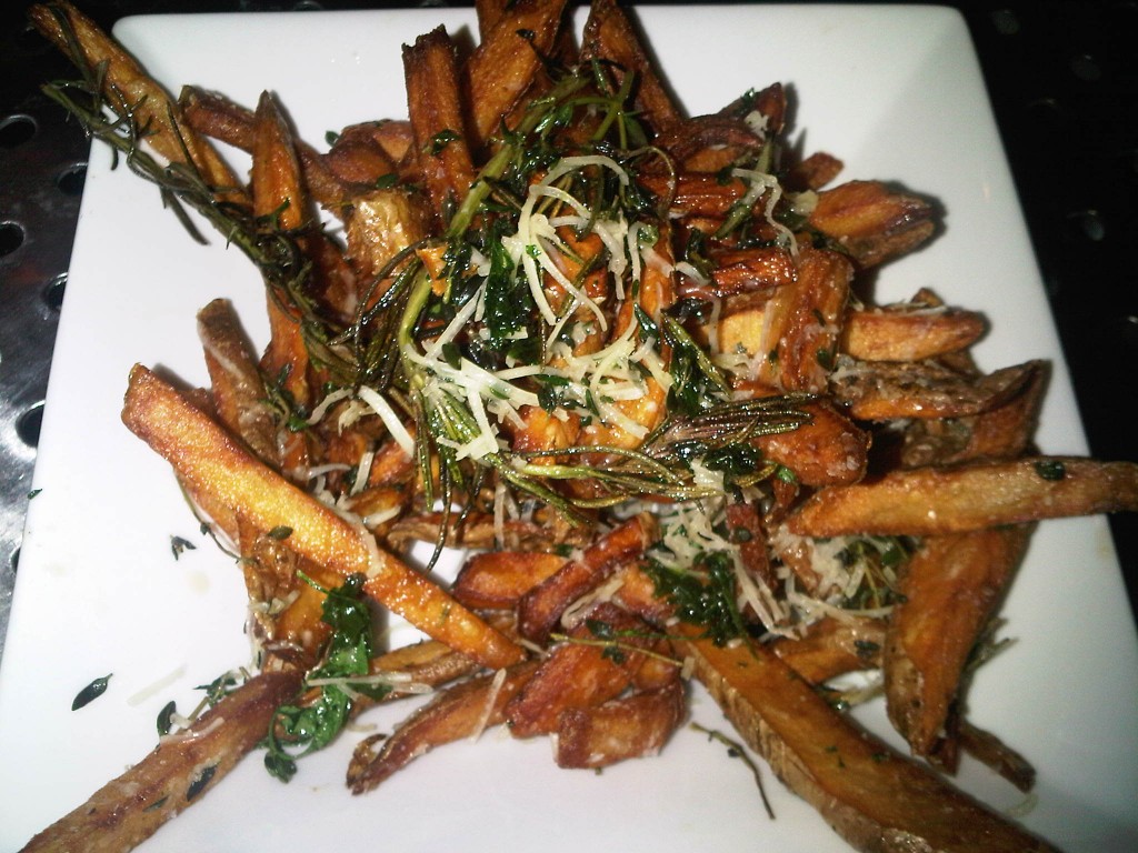 Parmesan Fries at Mulberry Project  