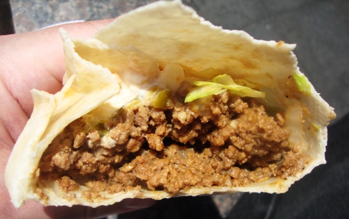 Food Cart Burrito 