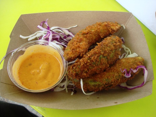 Avocado Fries From the Snap Food Truck 