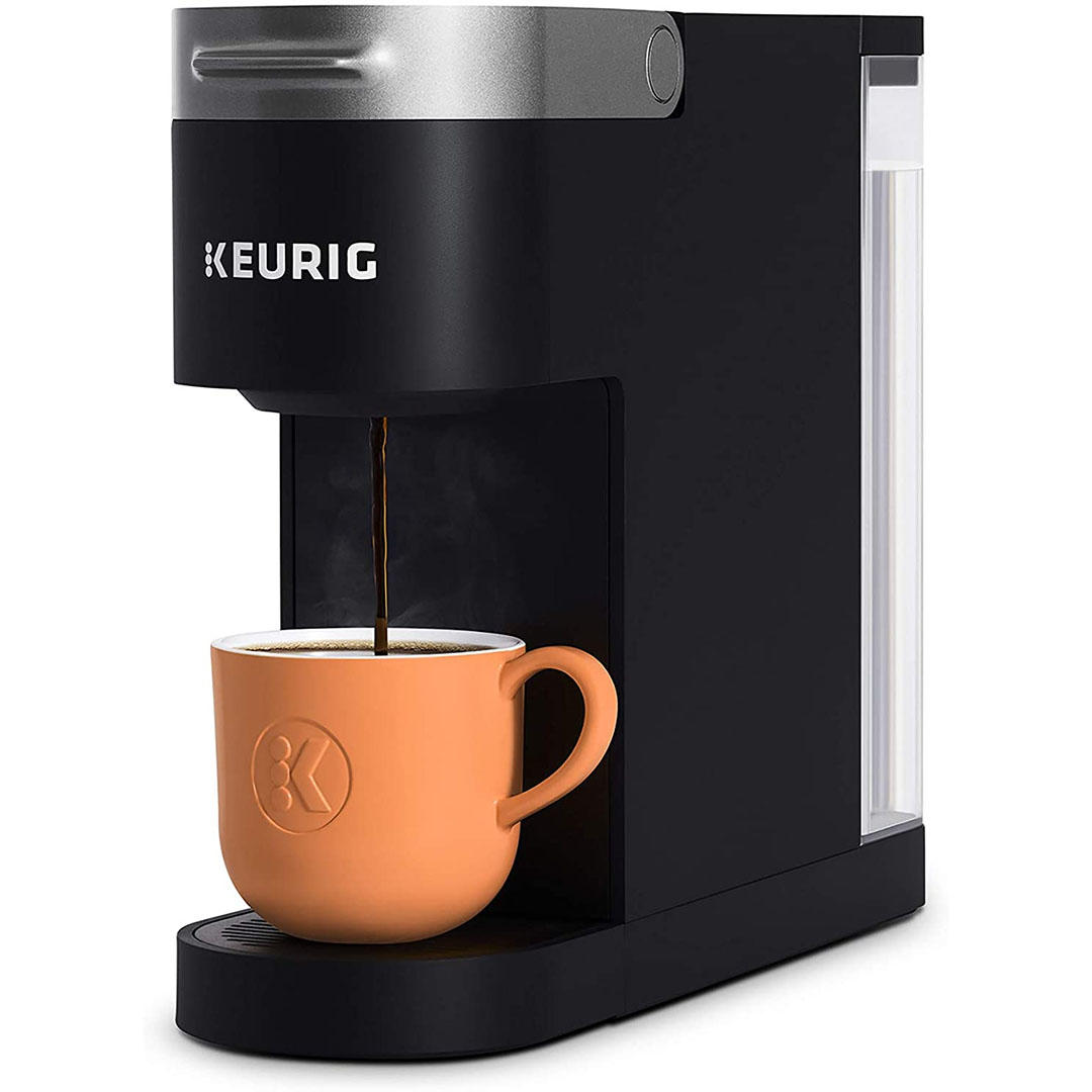 Keurig K-Slim Coffee Maker, Single Serve K-Cup Pod Coffee Brewer, 8 to 12 oz. Brew Sizes, Black 