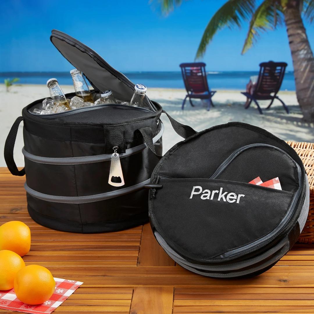 Personalized collapsible cooler 