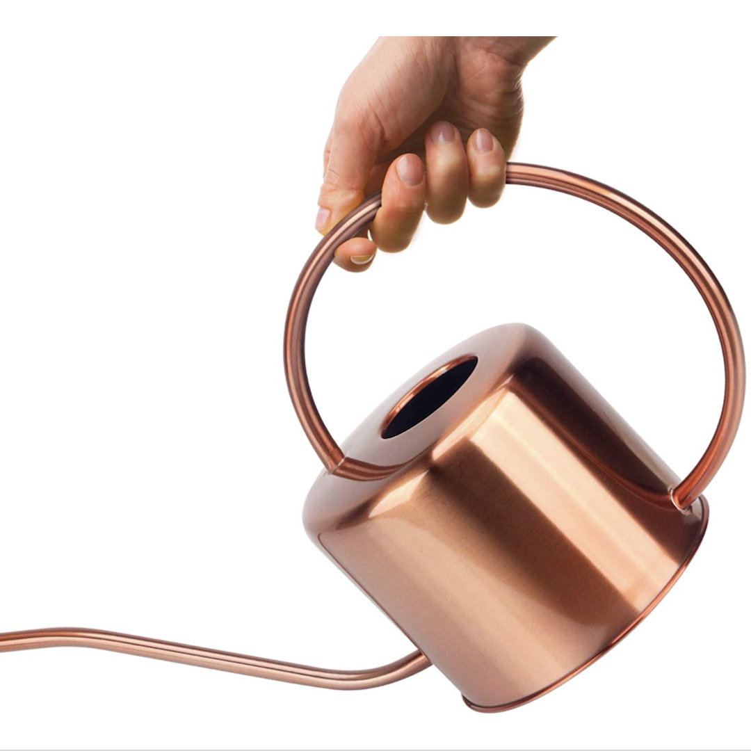 Kibaga copper colored watering can 