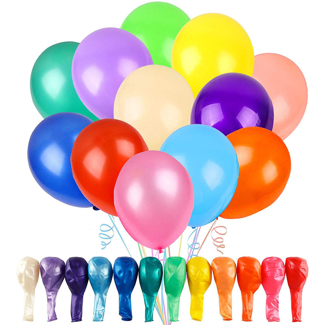 Multicolored balloons 