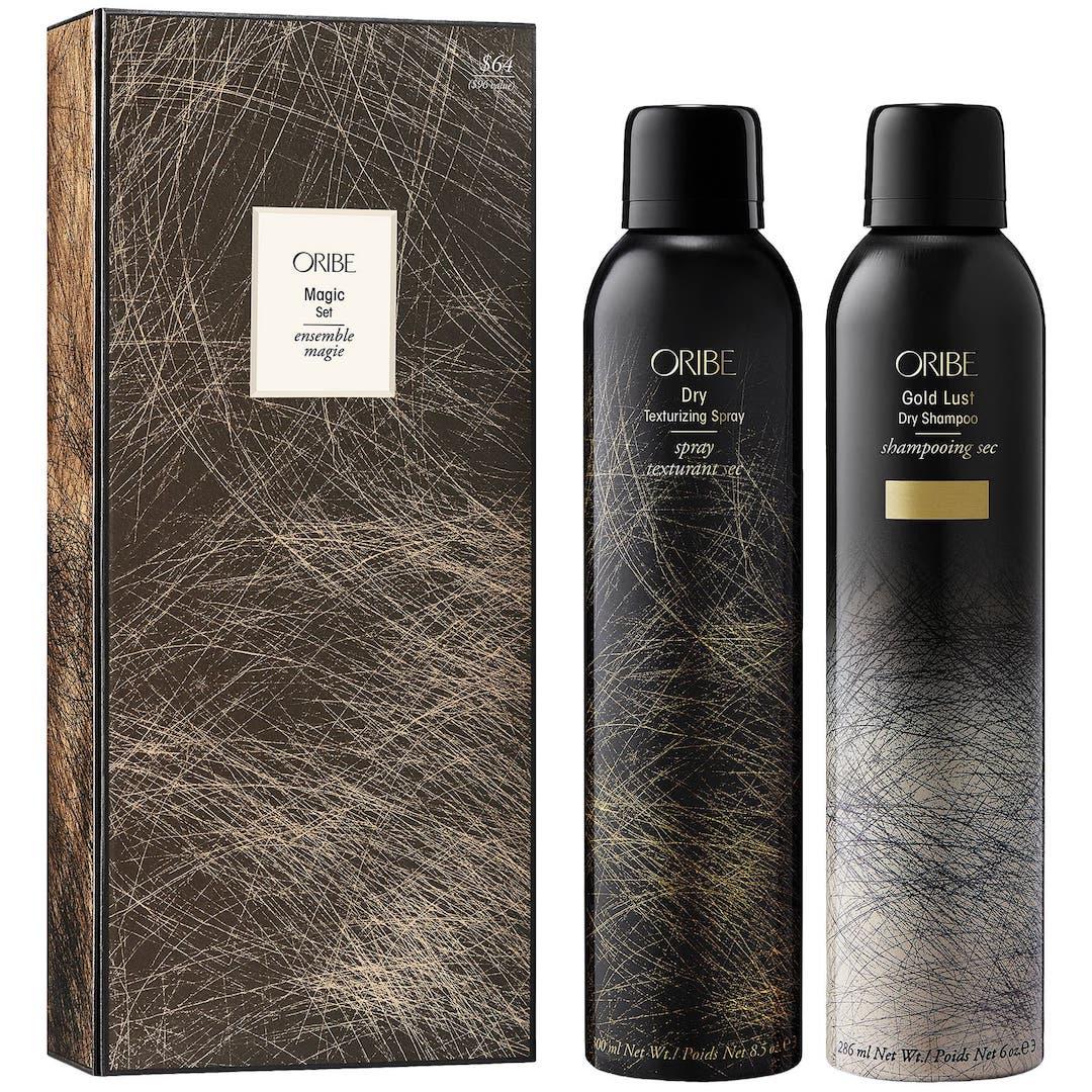 Oribe magic duo dry shampoo and dry texturizing spray set 
