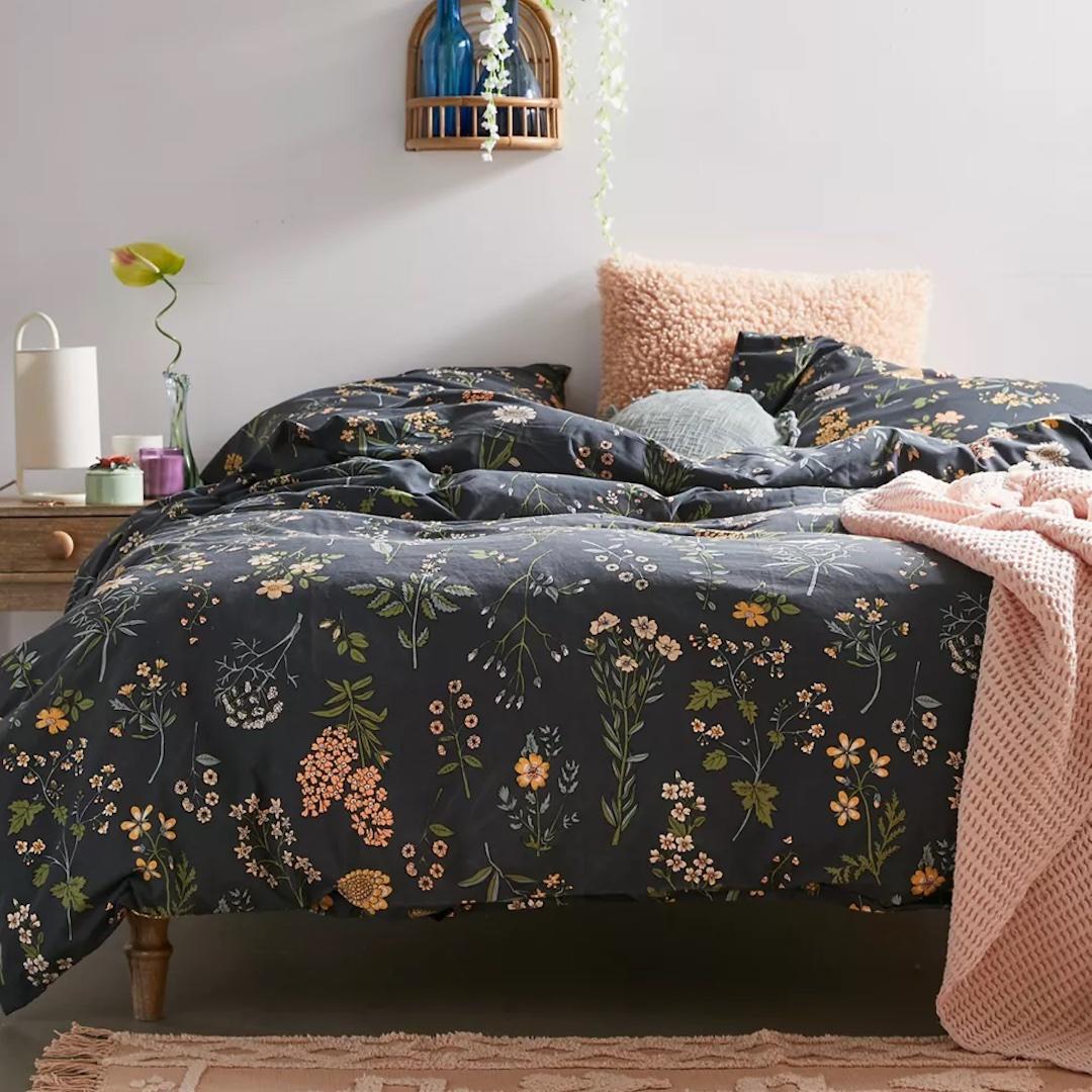 Urban Outfitters Myla floral duvet set 