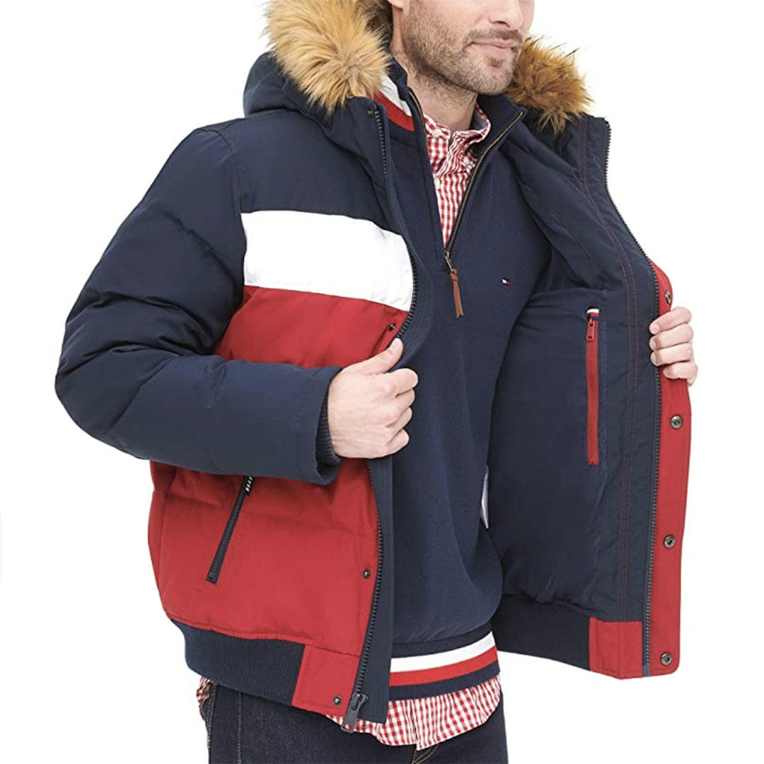 Tommy Hilfiger quilted bomber 