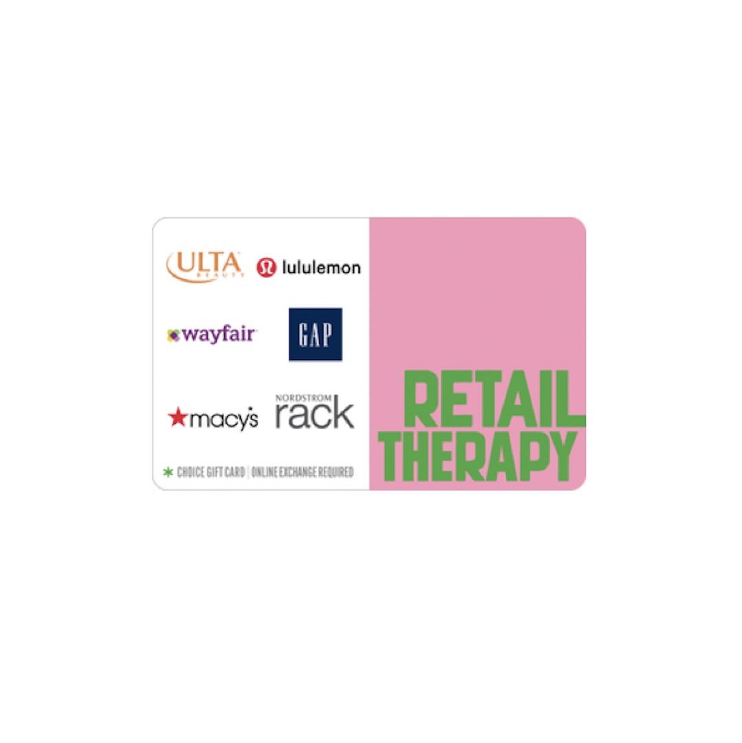 Retail Therapy Choice eGift Card 
