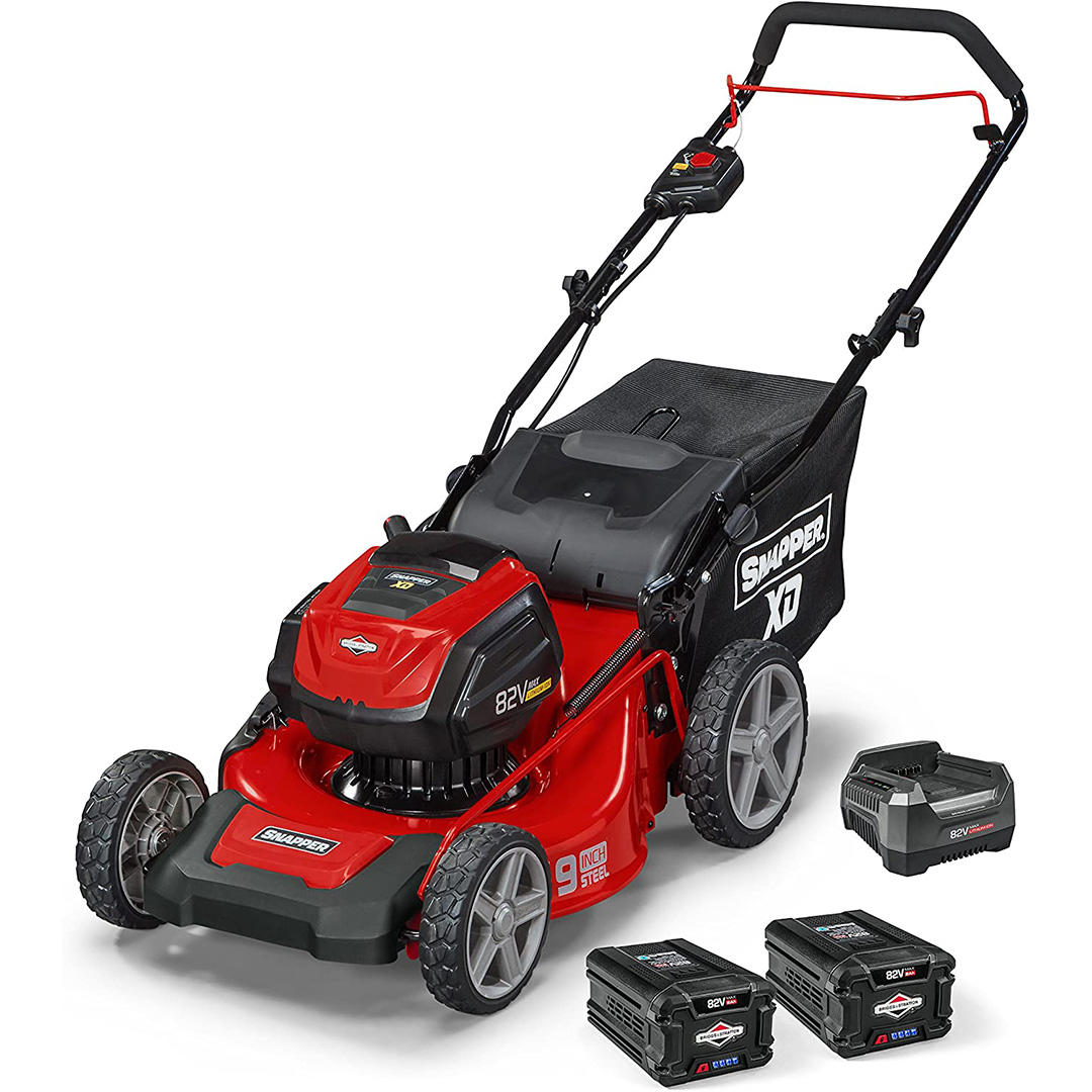 Snapper XD 82V Max cordless electric 19-inch lawn mower 