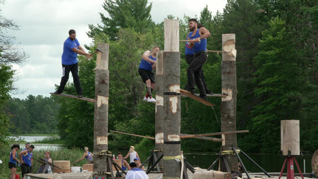 Showing Off Their Chops At The Lumberjack World Championships