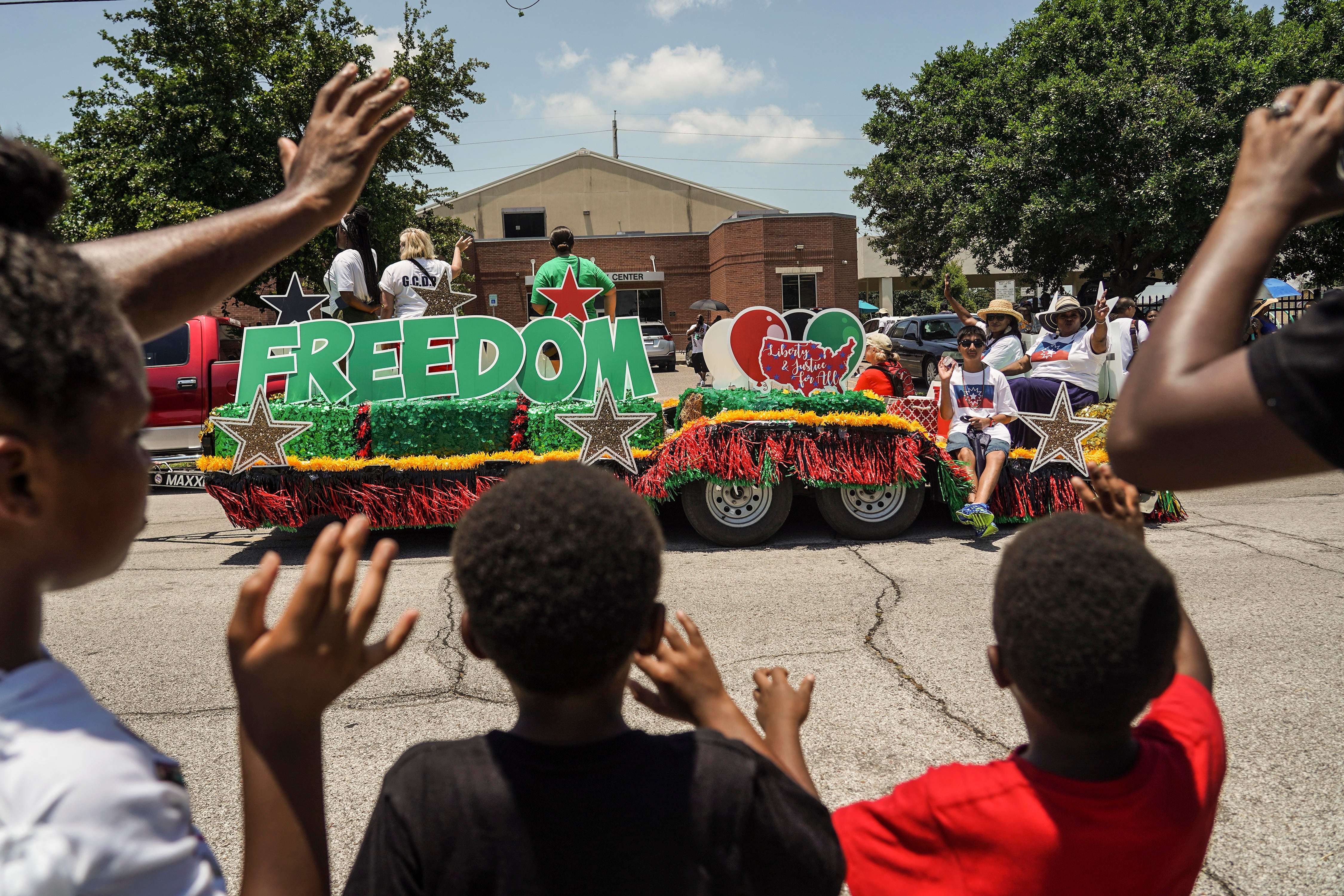 Communities Across The U.S. Mark Juneteenth Holiday 