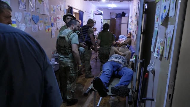 Front-line Ukraine Clinic Hit With Carnage From A Cluster Bomb Strike ...