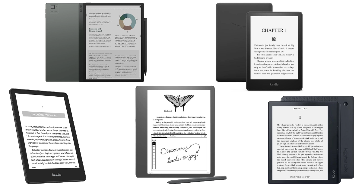 The 5 best e-readers for 2024