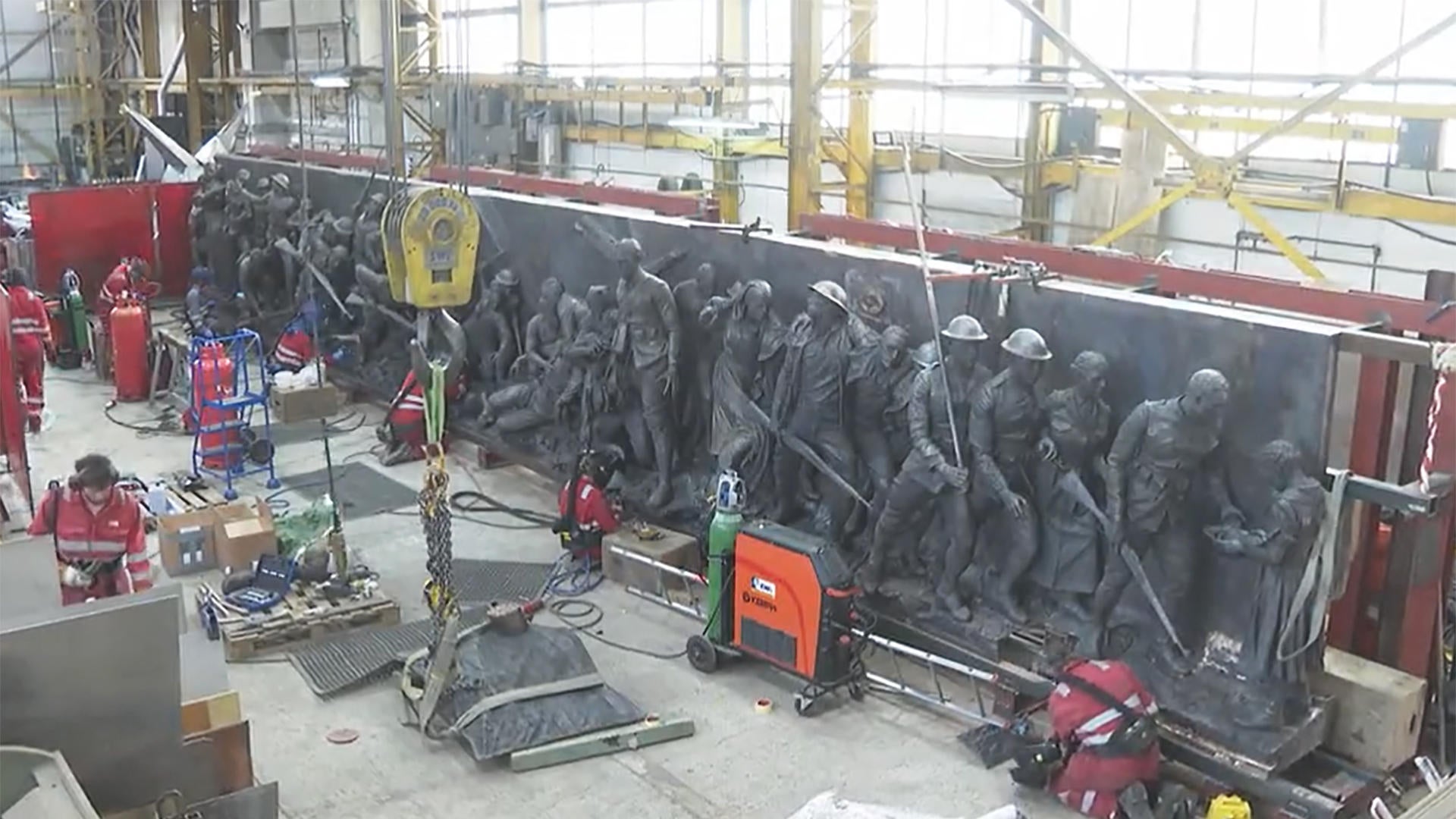 Creating a memorial to the horrors of World War I