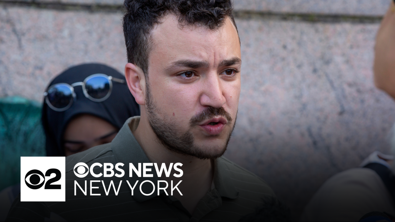 Protest to support Mahmoud Khalil leads to arrests at New York City Hall