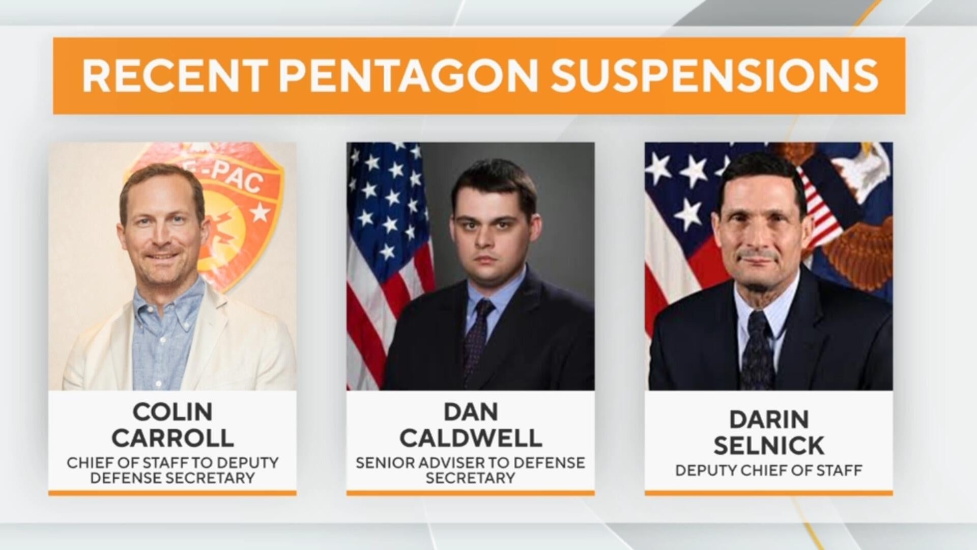 2 Pentagon officials fired amid sweeping leak investigation